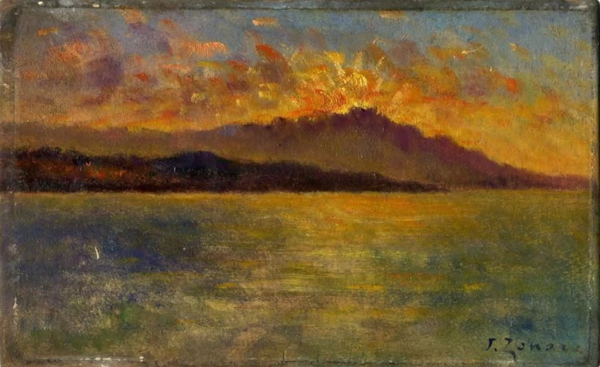 Tramonto - attribuito